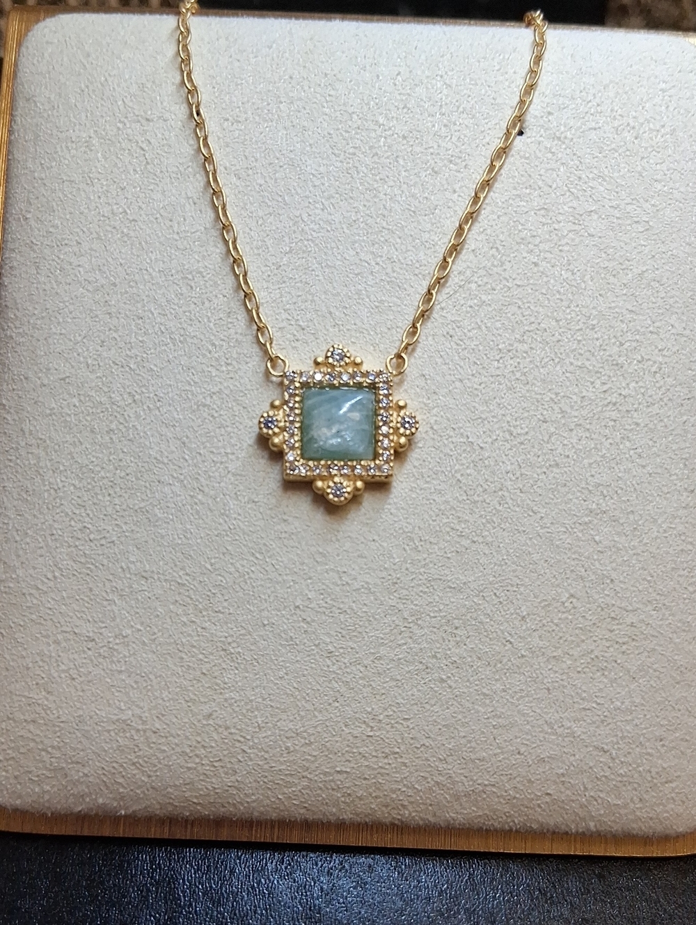 Freida Rothman Brooklyn Coast Amazonite Necklace